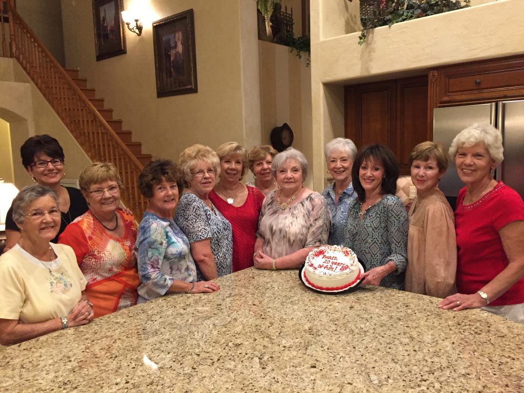 For 20 years and hundreds of rounds of bunco, these ladies have seen each other through good times and bad. 