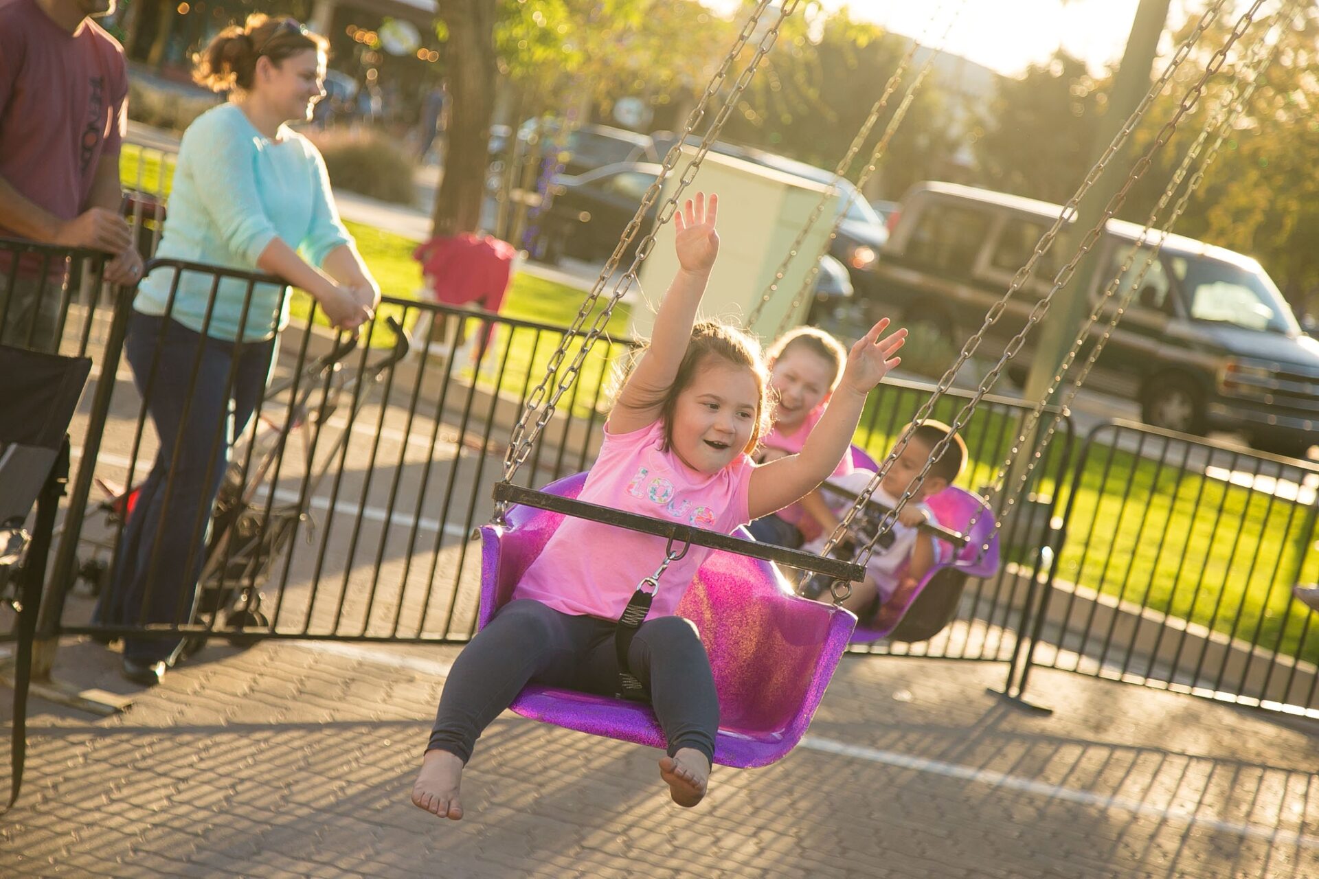 Kid Zone is only one of the attractions in the 10-hour long Rock the Block annual bash that celebrates Chandler's dynamic lifestyle and family-friendly atmosphere. 