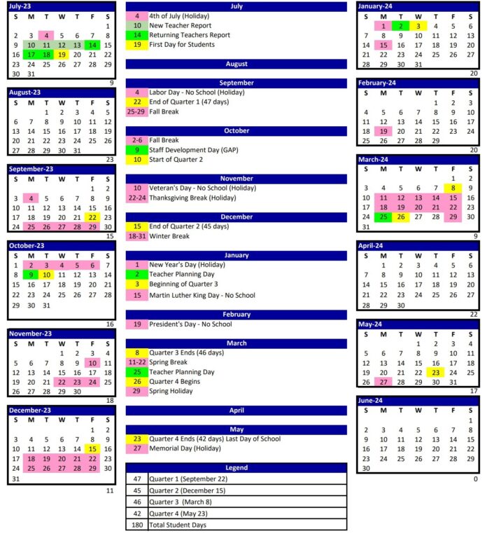 TUHSD, Kyrene, Tempe El unify school calendars, adopt modified year