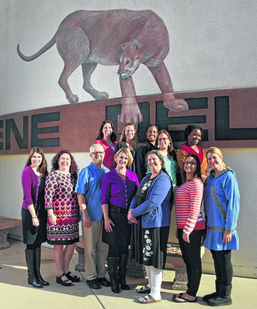 Kyrene del Norte's school equity team has a commitment to diversity. (Photo for Wrangler News by Gordon Murray.)