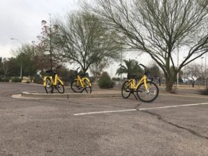 Ofo Yellow Bikes